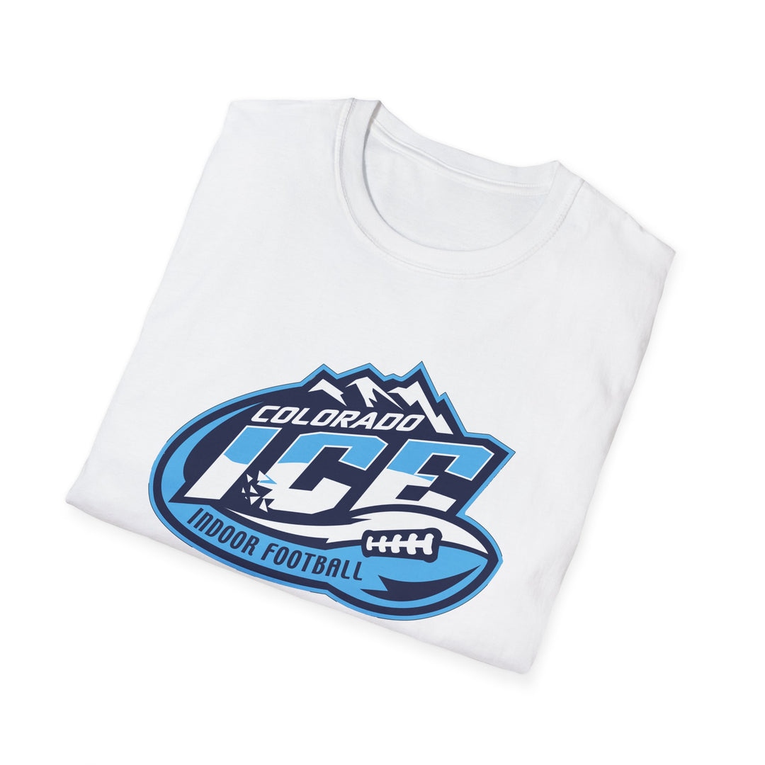 Vintage Colorado Ice Football T-Shirt | Retro Indoor League Tee | Rare Defunct Team Fan Gear & Colorado Sports History Shirt