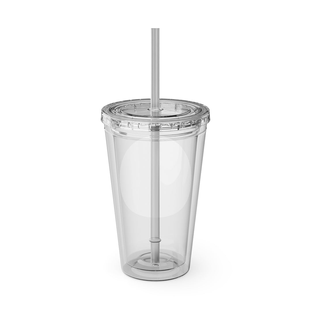 Pi In The Sky Coffee Signature Clear Tumbler with Straw, 16oz