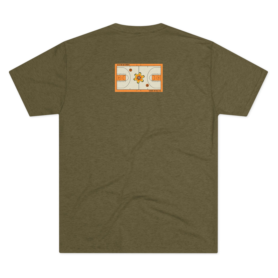 Pi In The Sky Sports Sunset Tee | Retro Crew Shirt | Vintage-Inspired Fan Apparel