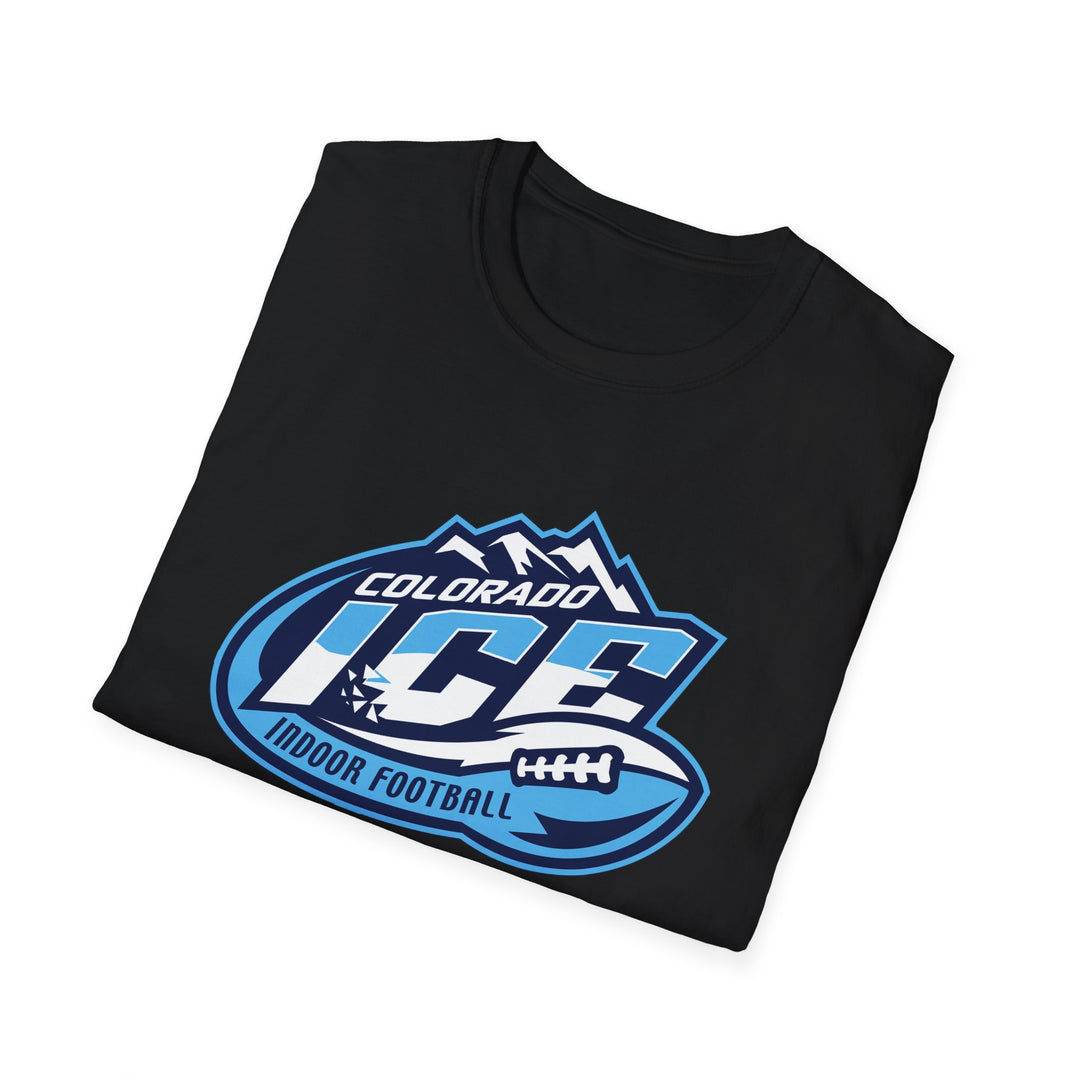 Vintage Colorado Ice Football T-Shirt | Retro Indoor League Tee | Rare Defunct Team Fan Gear & Colorado Sports History Shirt