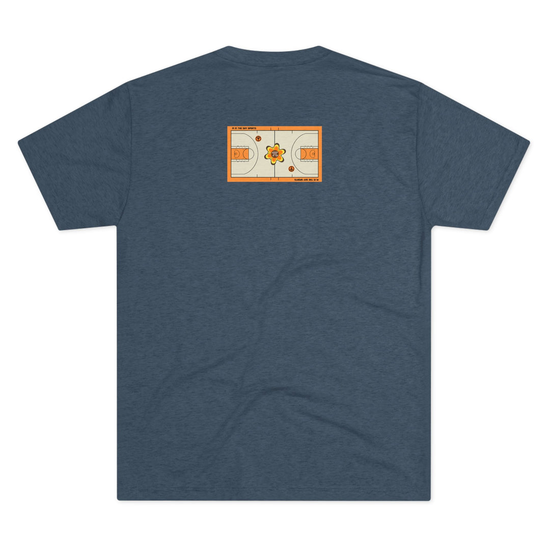 Pi In The Sky Sports Sunset Tee | Retro Crew Shirt | Vintage-Inspired Fan Apparel