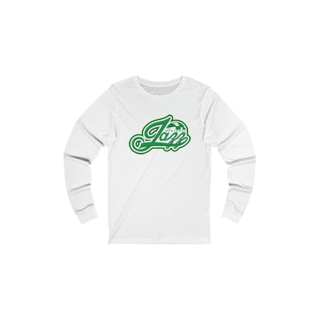 Throwback Montreal Jazz Basketball Unisex Long Sleeve Tee