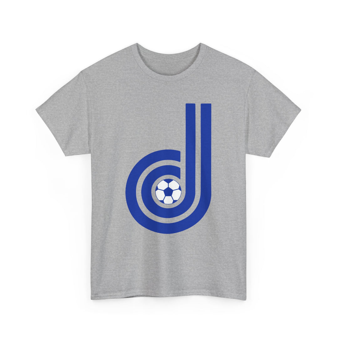 Vintage Denver Dominos Soccer T-Shirt | Retro Colorado Sports Tee | Rare Defunct Soccer Team Fan Gear & Collectors Shirt