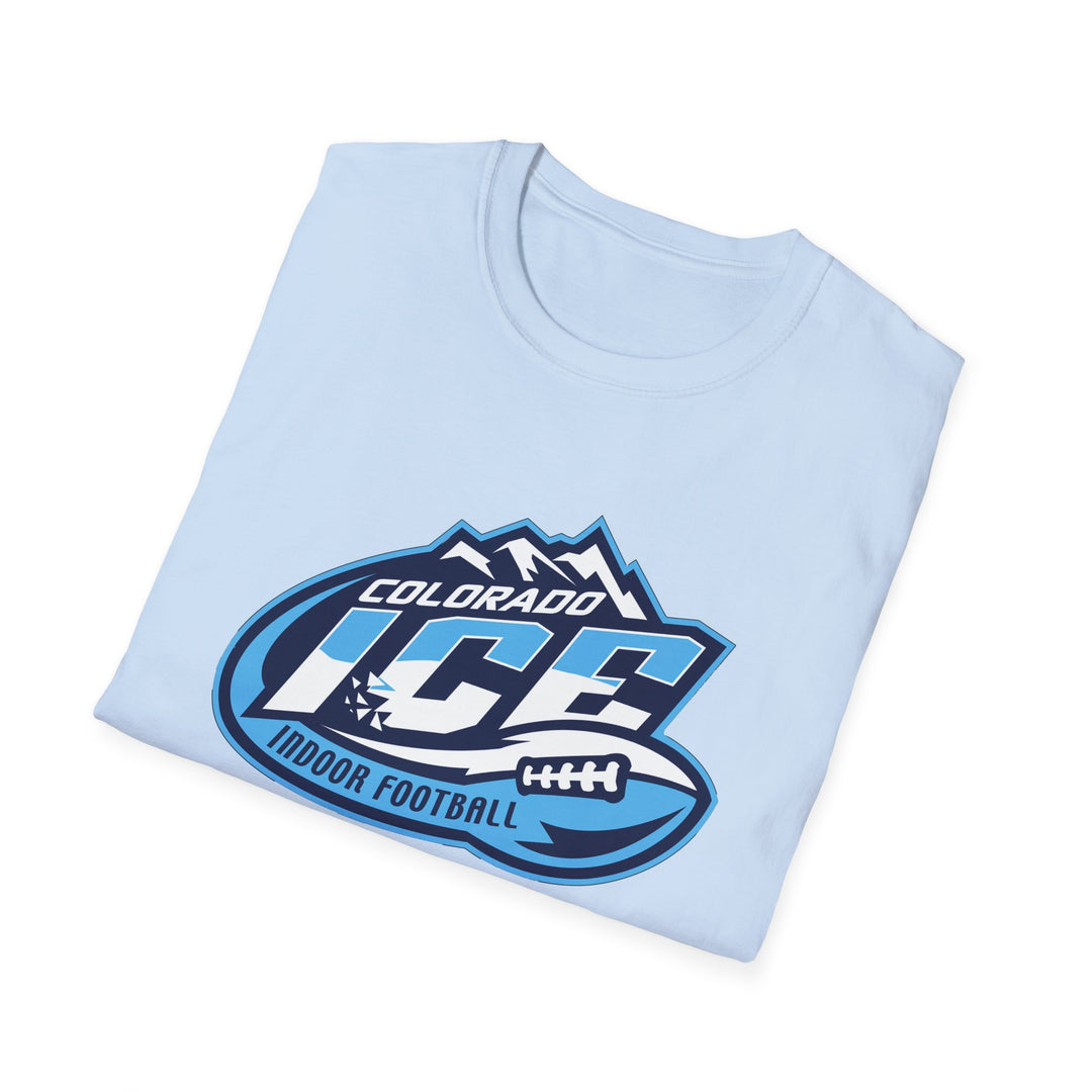 Vintage Colorado Ice Football T-Shirt | Retro Indoor League Tee | Rare Defunct Team Fan Gear & Colorado Sports History Shirt