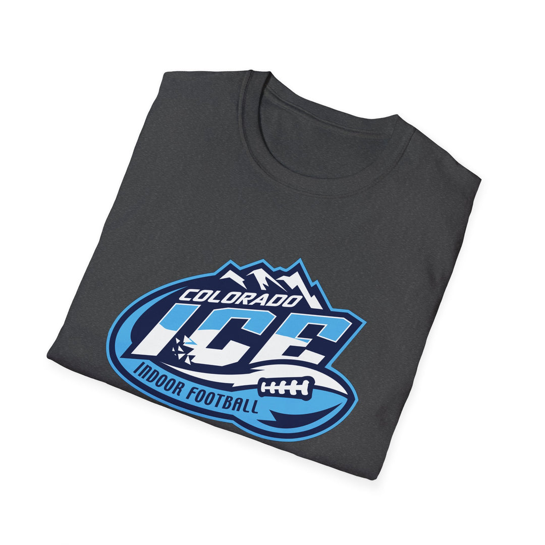 Vintage Colorado Ice Football T-Shirt | Retro Indoor League Tee | Rare Defunct Team Fan Gear & Colorado Sports History Shirt