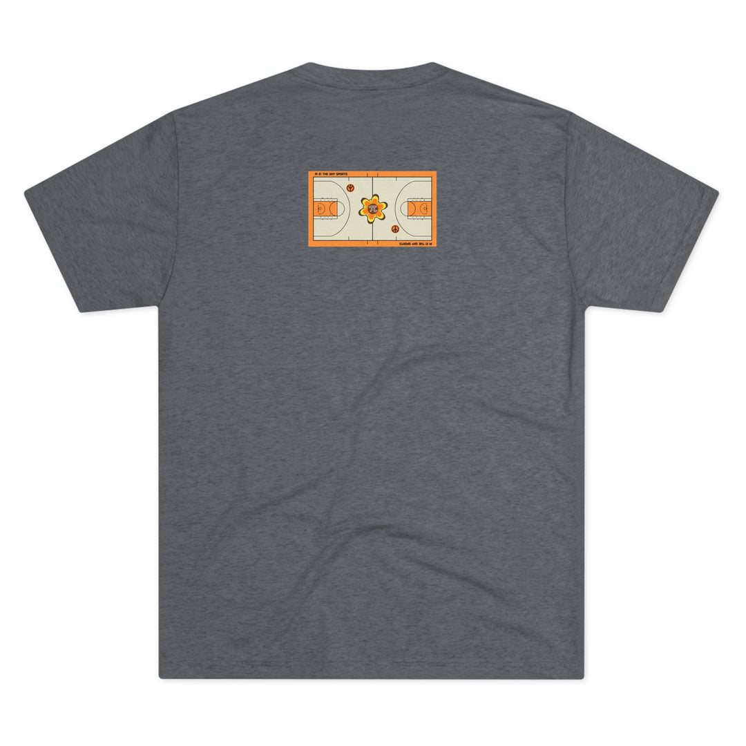 Pi In The Sky Sports Sunset Tee | Retro Crew Shirt | Vintage-Inspired Fan Apparel