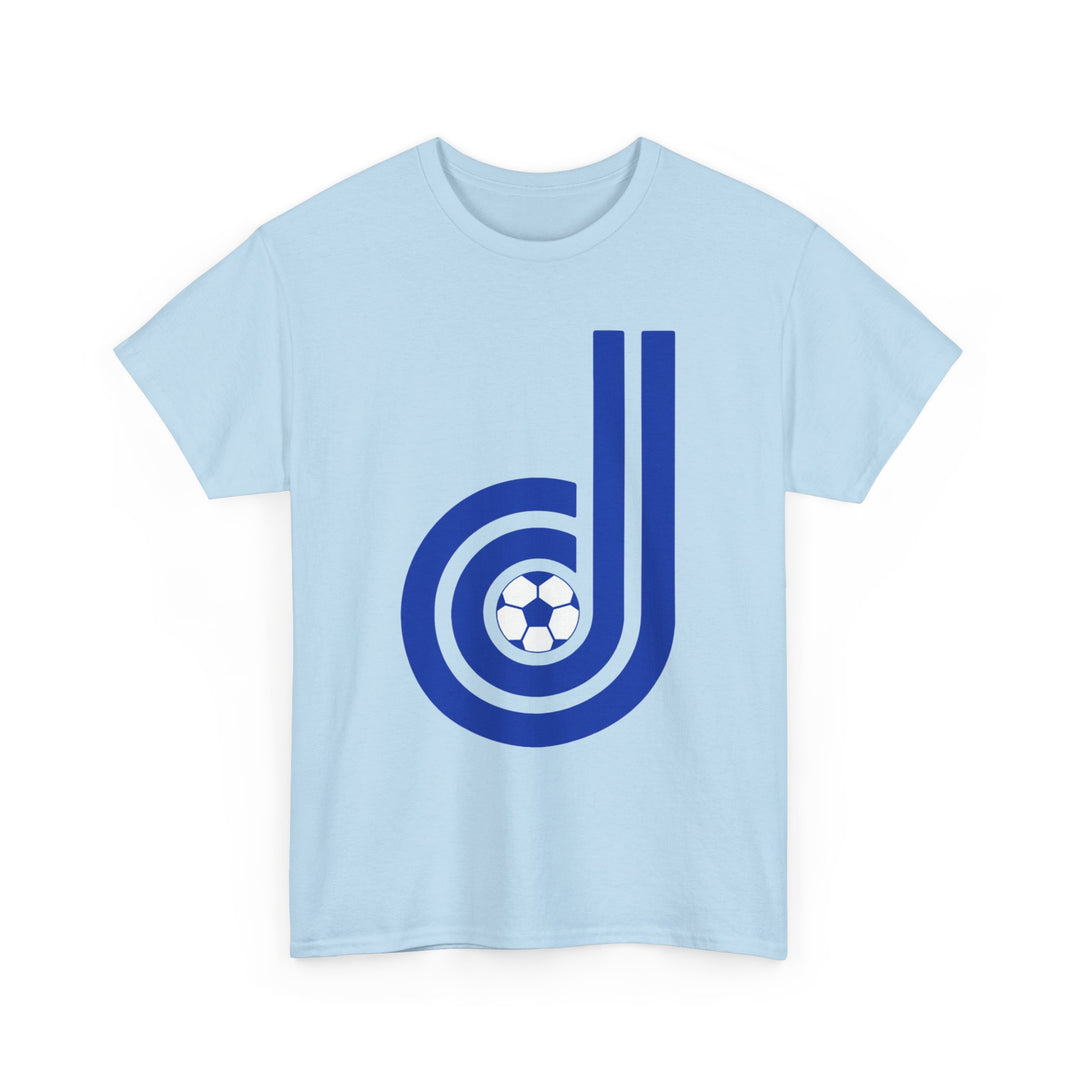 Vintage Denver Dominos Soccer T-Shirt | Retro Colorado Sports Tee | Rare Defunct Soccer Team Fan Gear & Collectors Shirt