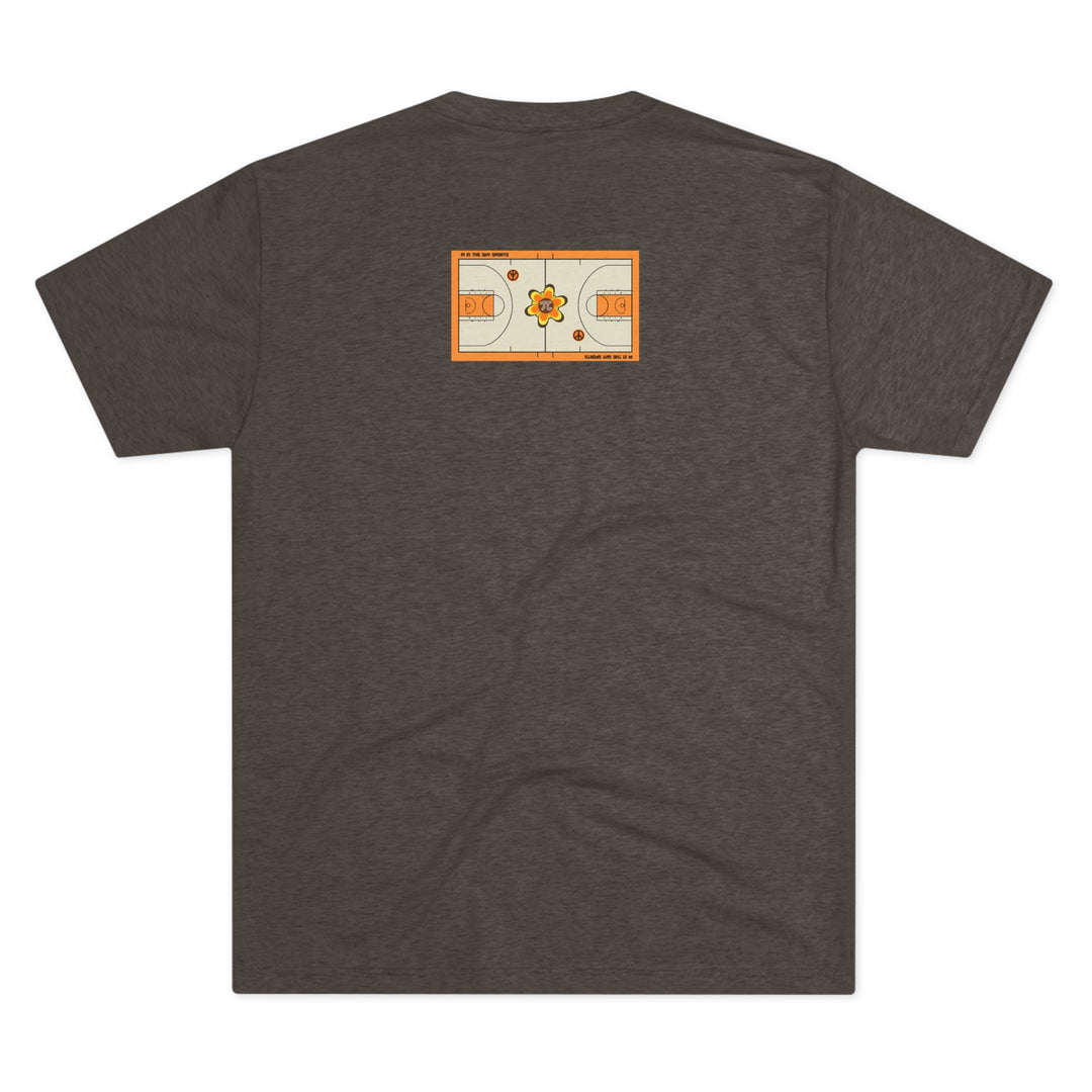 Pi In The Sky Sports Sunset Tee | Retro Crew Shirt | Vintage-Inspired Fan Apparel