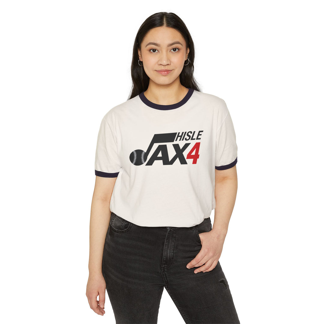 Jax Hisle Logo Ringer T-Shirt