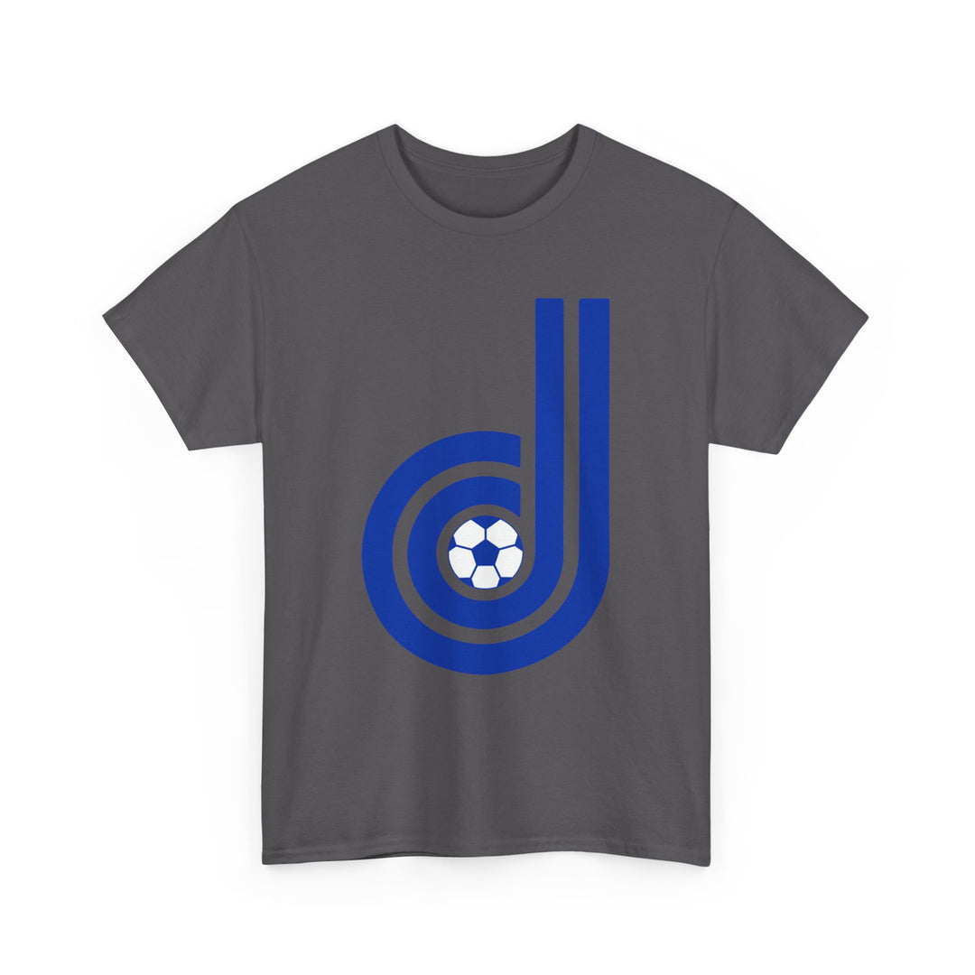Vintage Denver Dominos Soccer T-Shirt | Retro Colorado Sports Tee | Rare Defunct Soccer Team Fan Gear & Collectors Shirt