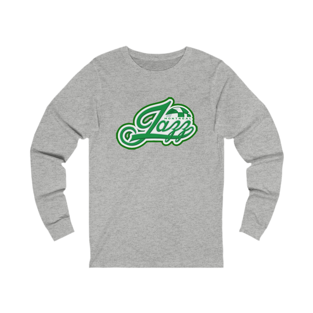 Throwback Montreal Jazz Basketball Unisex Long Sleeve Tee