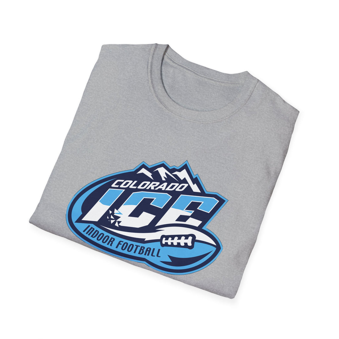 Vintage Colorado Ice Football T-Shirt | Retro Indoor League Tee | Rare Defunct Team Fan Gear & Colorado Sports History Shirt