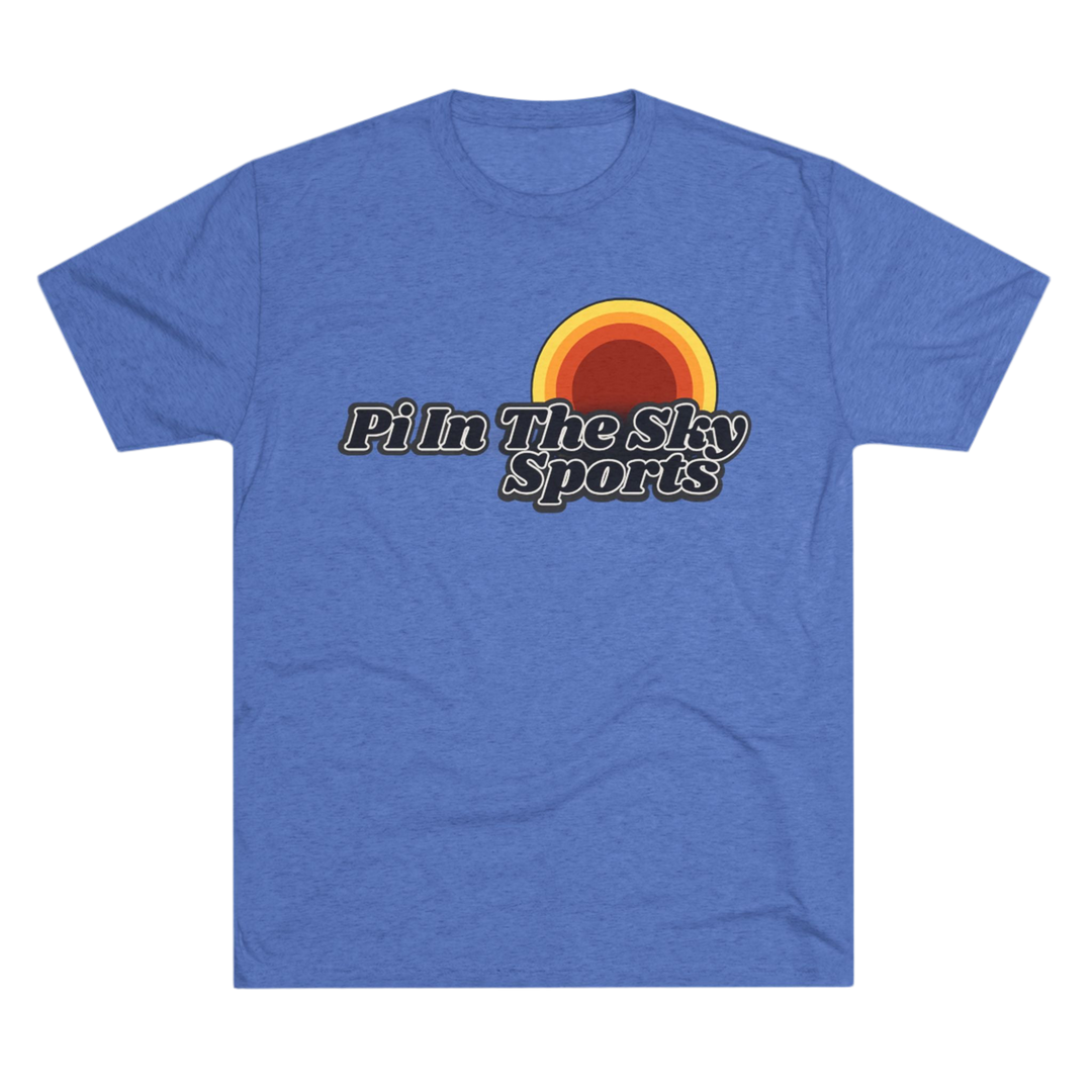 Pi In The Sky Sports Sunset Unisex Crew Tee