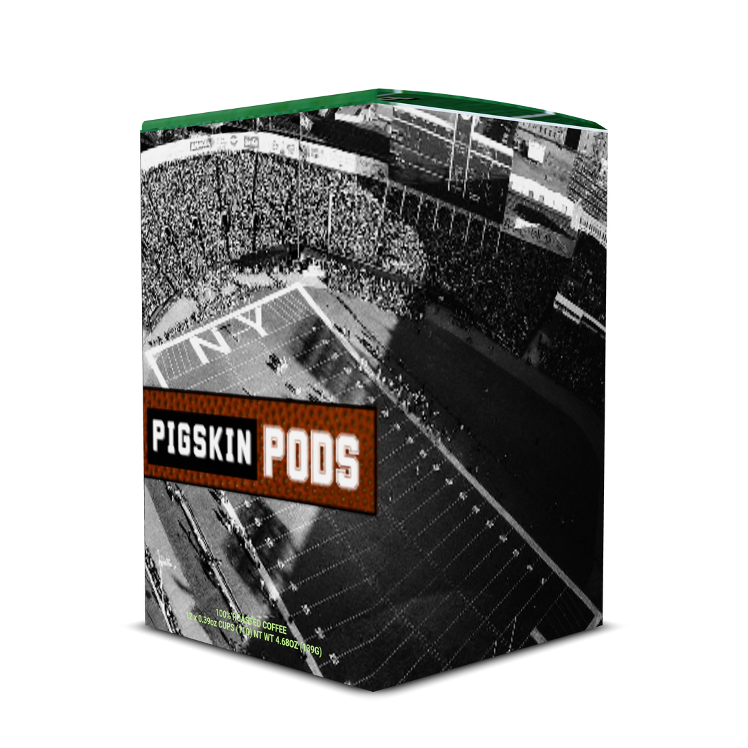 Pigskin Pods – Medium Roast Coffee for Football Fans | Pi In The Sky Coffee