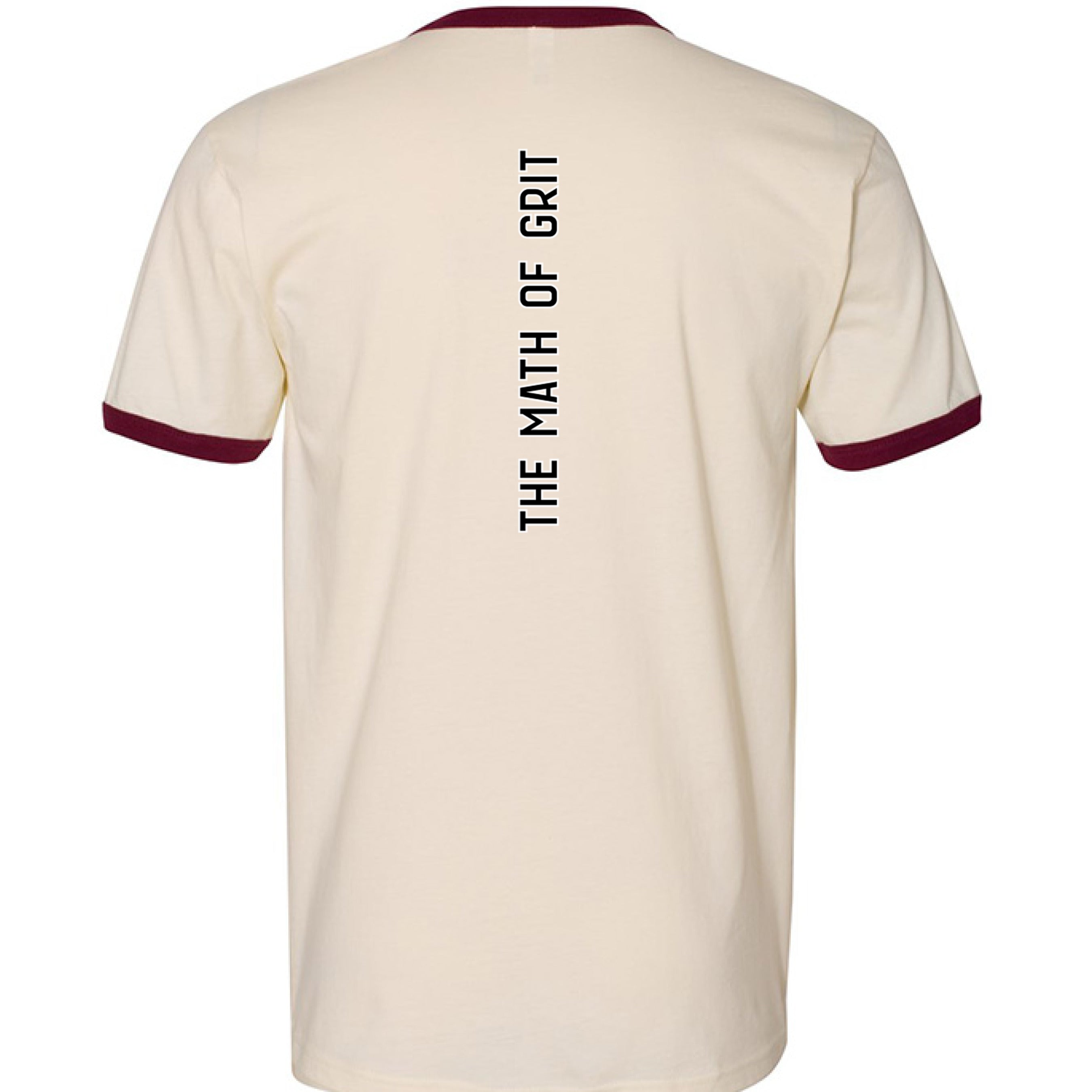 NATURAL/ MAROON - BACK