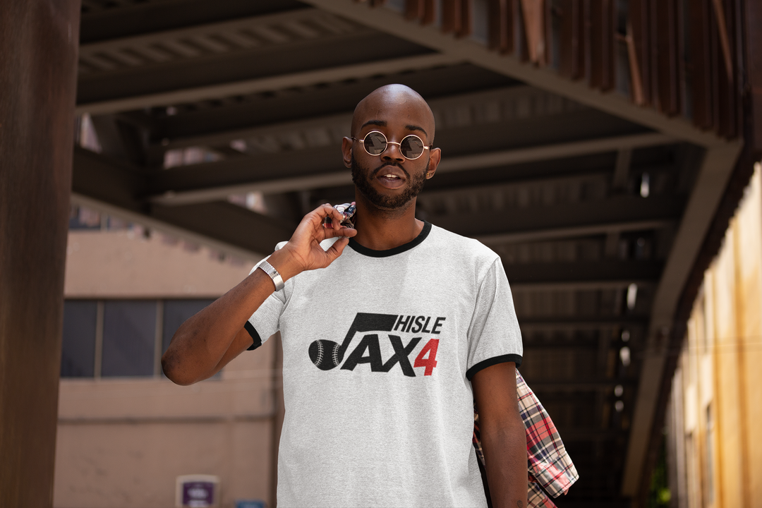 Jax Hisle Logo Ringer T-Shirt