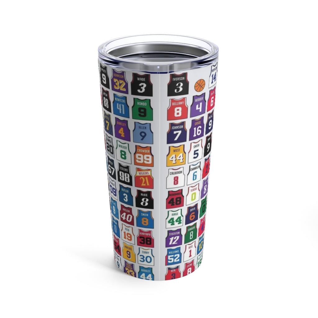 Legends of Professional Basketball Jersey Tumbler - 20 oz.